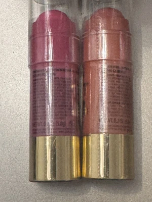 Lot Of 2-LA Girl Velvet Hi-Lite Countour Stick BRONZER  POMPOM & GLIMMER - Image 1 of 4