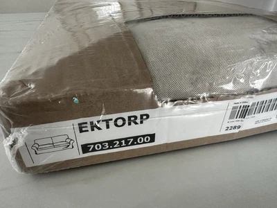 Ikea Ektorp 2-seat Sofa (loveseat) Cover Lofallet Beige 703.217.00 - Rare - Image 1 of 4