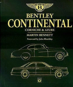 Bentley Continental Libro Rolls Royce Corniche Azur T R Bennet Convertible Coupe - Imagen 1 de 1