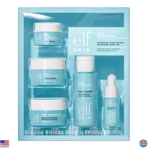 e.l.f. PIEL ¡Santa hidratación! Mini kit de cuidado de la piel hidratado para siempre, limpiador, - Imagen 1 de 5