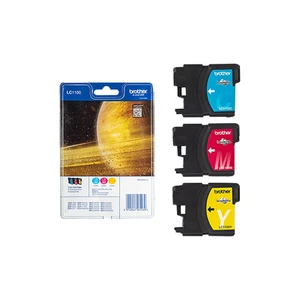 Brother LC1100RBWBP Gelb, Cyan, Magenta original Blisterverpackung - Bild 1 von 3