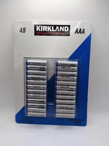 Kirkland Signature Alkaline AAA Plus Batterien, 48 Stück - Bild 1 von 2