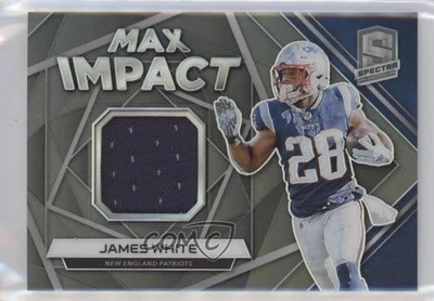2019 Panini Spectra Max Impact /199 James White #MI-31 - Image 1 of 2