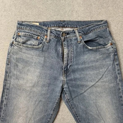 Pantalones de mezclilla Levis 512 para hombre 34x32 azul algodón calce ajustado pierna recta americanos Foto 1 de 4