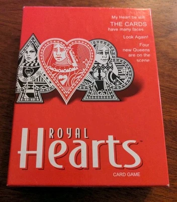 Juego de Cartas Royal Hearts - Parker Brothers/ Hasbro - Tarjetas en Caja, Nuevas y Precintadas Foto 1 de 4