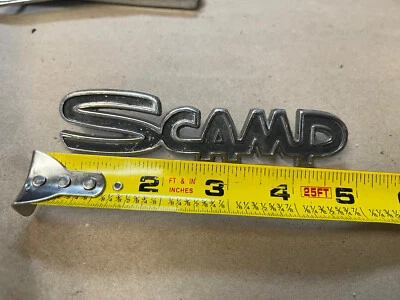 73 74 Plymouth Scamp Emblem Mopar Badge 3810057 1973 1974 - Image 1 of 4