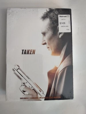 Взятый (новый запечатанный) DVD Лиам Нисон театральный и неоцененный расширенный вырез - Изображение 1 из 2