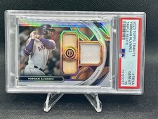 2023 Topps Tribute Triple Relics #TRYA Yordan Alvarez 193/199 PSA GEM MT 10