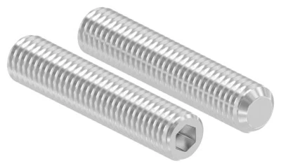EDELSTAHLONLINE24 Gewindestift, M8 x 40mm, mit Innensechskant, aus V2A Edelstahl