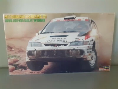 HASEGAWA 1/24 KIT CR-121 25081 MITSUBISHI CARISMA GT 1998 SAFARI RALLY WINNER - Immagine 1 di 2