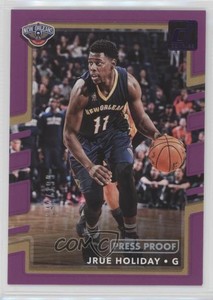 2017-18 Panini Donruss Press Proof Purple /199 Jrue Holiday #93