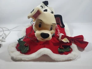 101 Dalmatians Animated Sound Light & Motion 1995 Christmas Disney Telco W/ Box - Picture 1 of 21