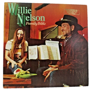Willie Nelson, Familienbibel, 1980 MCA Singvogel Vinyl LP, MCA-3258, sehr guter Zustand - Bild 1 von 6