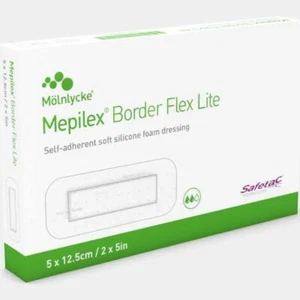 Mepilex Border Flex Lite 5cm x 12.5cm Dressing 5 Pack - Picture 1 of 1