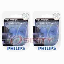2 pc Philips Front Turn Signal Light Bulbs for Infiniti EX35 G20 G35 I30 I35 we