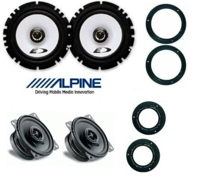 ALPINE -PHONOCAR ALPINE PHONOCAR Kit 4 casse PER MERCEDES CLASSE A W169 B W245 SUPP ANT/POST AUTO
