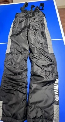 Pantalones de montar de invierno Yamaha impermeables para hombre talla pequeña y tiene forro Foto 1 de 4