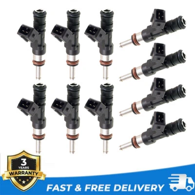 Inyector de combustible para BMW M5 M6 2006 2007 2008 2009 2010 5,0 L 10x FJ753 1364783483 Foto 1 de 4