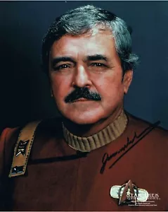 James Doohan handsigniertes, handsigniertes 8x10 Foto. Scotty. Star Trek Generationen - Bild 1 von 2
