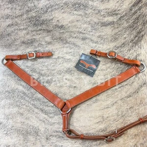 Circle Y Leather Breast Collar - Picture 1 of 1