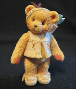 CHERISHED TEDDIES 1994 Wyatt 'I'm Called Little Running Bear' Arrows Enesco - Picture 1 of 7