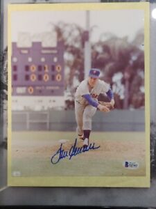 Tom Seaver Signed Autographed Framed 8x10 Mets Baseball Photo Beckett COA