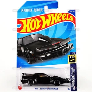 2022 Hot Wheels K.I.T.T. SUPER PURSUIT MODE #133 Knight Rider - HW Screen Time - Picture 1 of 3