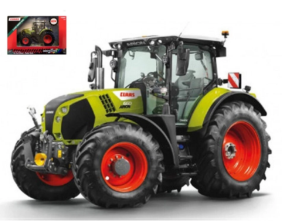 Modellino trattore Britains CLAAS ARION 660 scala 1:32 modellismo diecast - Immagine 1 di 1
