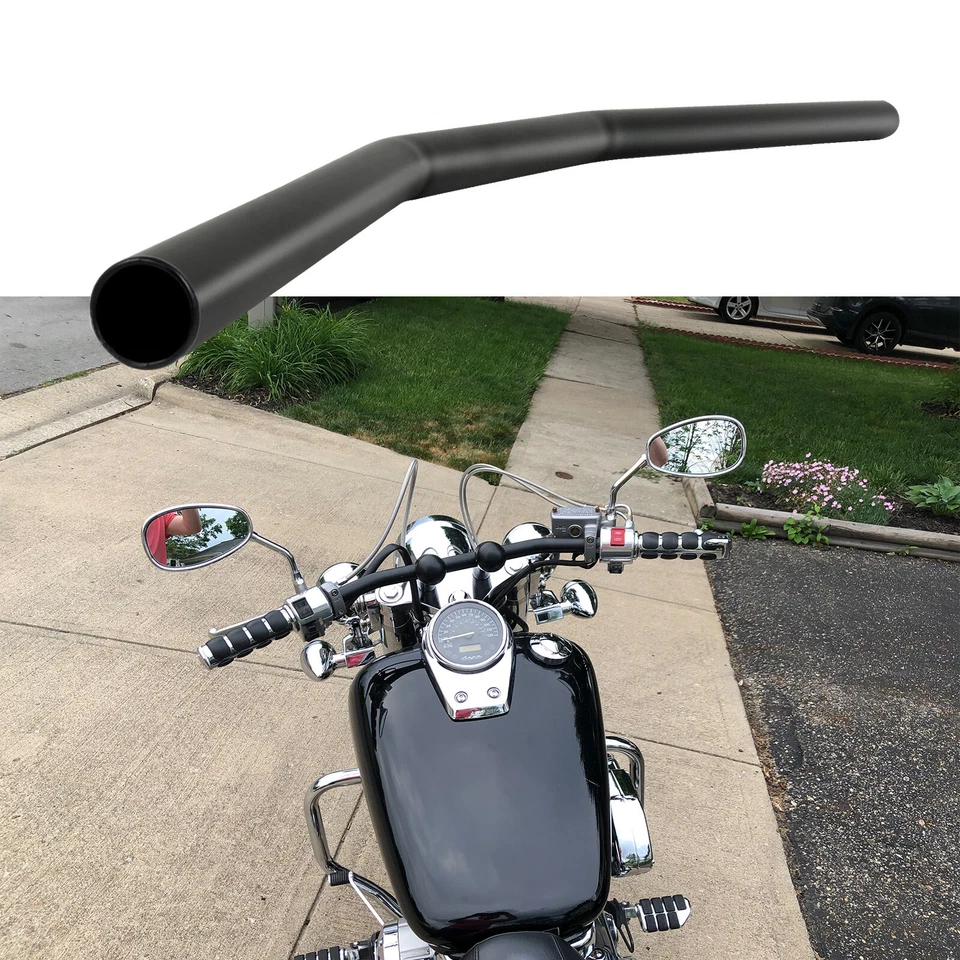 Manillar de barras de arrastre de motocicleta de 1" 25 mm para Honda VTX 1800 N VTX1800C VTX1300C Foto 1 de 4