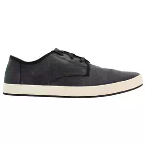 TOMS Paseo Lace Up Mens Black Sneakers Casual Shoes 10012966 - Picture 1 of 7
