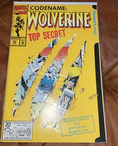 Marvel Comics #50 CodeName Wolverine Top Secret The Fantastic 4 37th Anniversary - Picture 1 of 1