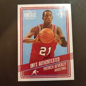 2021-22 Onyx Vintage Basketball PATRICK BEVERLEY Arkansas RAZORBACKS Chicago - Picture 1 of 2
