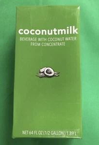 ๐ฅฅ๐ด Starbucks Coffee Coconut Milk Water Concentrate 64 fl oz Carton ๐๐๐๐ฅฅ๐ด - Picture 1 of 5