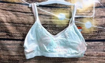 Sujetador sin costuras 2pk para niñas - Cat & Jack™ rosa/blanco XL Foto 1 de 4