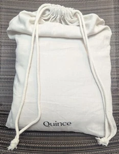 Quince European 100% Linen Duvet Cover 3PC Set SAND Full/Queen -NEW- - Picture 1 of 7