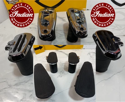 OEM 14-25 Indian Chieftain Roadmaster Driver Front/Rear Passenger Floor boards - Image 1 of 4