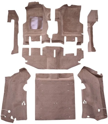 1997-2002 Jeep Wrangler TJ ковер - Cutpile | короткая консоль, с качающимися панелями - Изображение 1 из 4