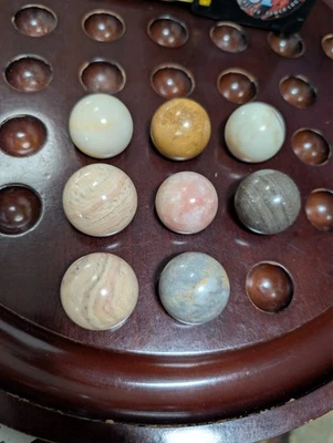 8 Replacement Bombay Company 1994 Solitaire Polished Authentic Marbles Stone g11 - Image 1 of 2