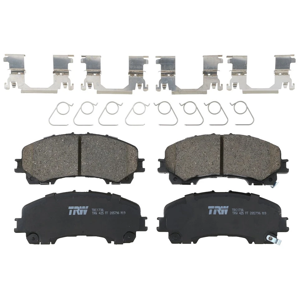 TRC1736 TRW 2-Wheel Set Brake Pad Sets Front for INFINITI QX50 Q60 Nissan Rogue — 第 1/1 张图片