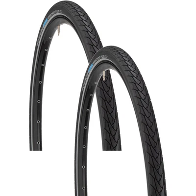 Pacote com 2 pneus Schwalbe Marathon Plus 26 x 2 Clincher WirePerformance Line - Imagem 1 de 2