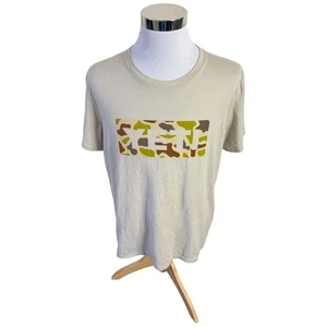 Yeti T-Shirt Herren Gr. XL Beige Camouflage Cup Kühler Outdoor Camping - Bild 1 von 13