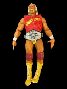 WWE Mattel Hulk Hogan Ultimate Edition Series #13 Figura RARA Wrestling con Cintura - Foto 1 di 5