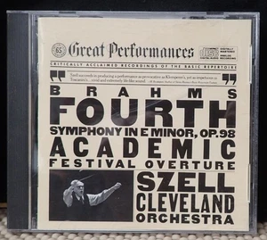 Brahms - Symphony No 4 - Szell, Cleveland Orchestra - CBS CD  1982 - Imagen 1 de 3
