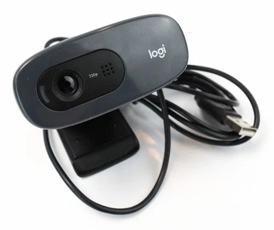 Logitech C270 HD - 720p - 30FPS - Sichtfeld 60°- Feststehender Fokus -USB 2.0 - Bild 1 von 3