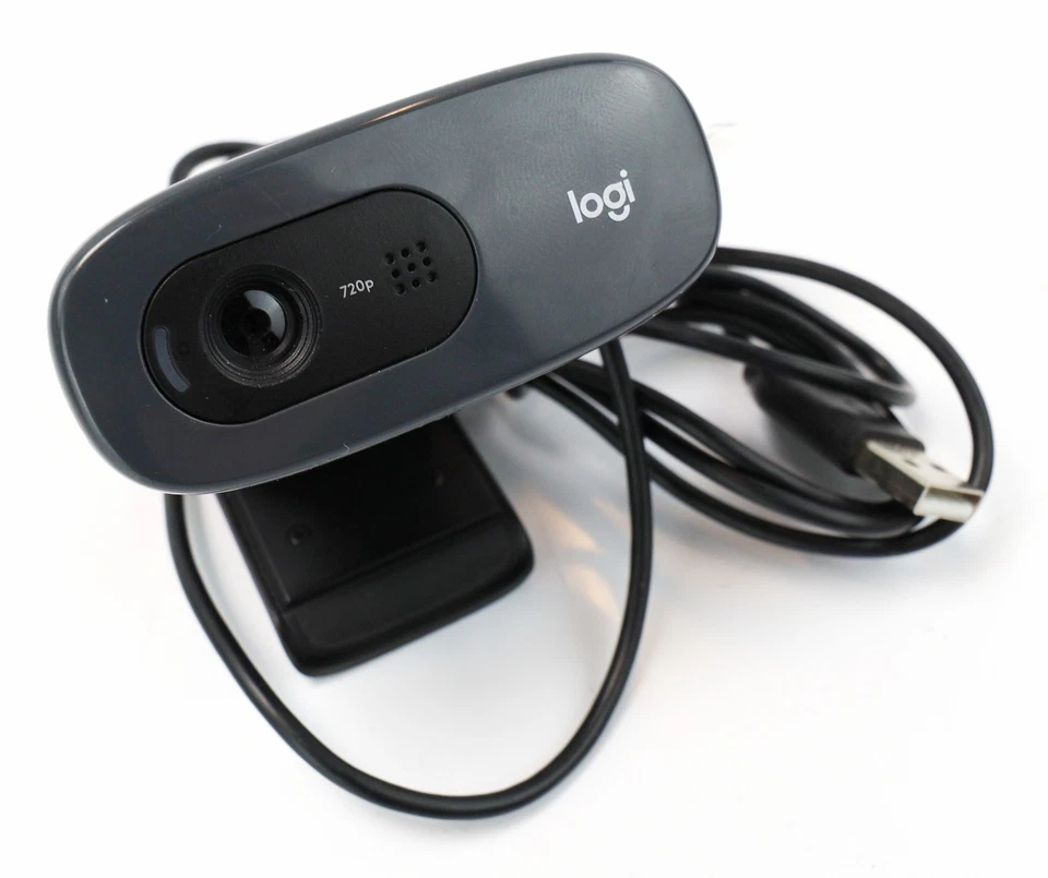 Logitech C270 HD - 720p - 30FPS - Sichtfeld 60°- Feststehender Fokus -USB 2.0 - Bild 1 von 3