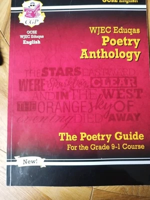GCSE English Literature Poetry Guide -  Anthology Revision WJEC - Image 1 of 2