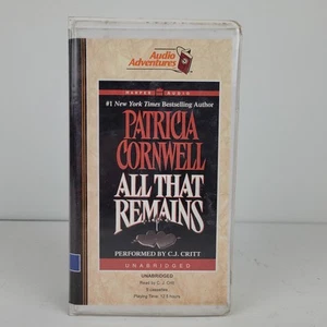 All That Remains by Patricia Cornwell (2001, Audio Cassette, Unabridged - Picture 1 of 4