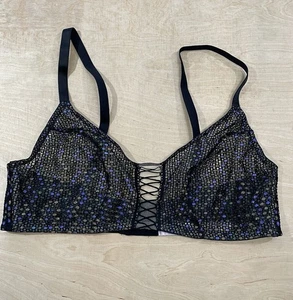 Savage X Fenty Lace Wireless Unlined Bralette Bra Size 3X Multicolor - Picture 1 of 8