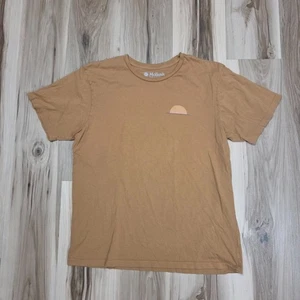 Mollusk Shirt Mens Large Brown Short Sleeve Made In USA California Graphic Tee - Picture 1 of 9