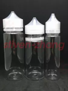 Bottiglia contagocce lunga PET 60 ml 100 ml 120 ml a forma di penna doppia prova bambino - Foto 1 di 5